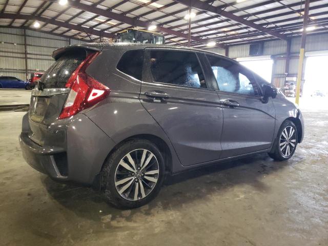 3HGGK5G87FM769989 - 2015 HONDA FIT EX GRAY photo 3