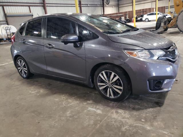 3HGGK5G87FM769989 - 2015 HONDA FIT EX GRAY photo 4