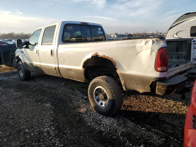 1FTSW31S73EA55447 - 2003 FORD F350 SRW SUPER DUTY WHITE photo 2