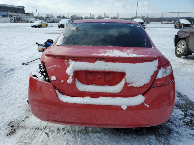 2HGFG11837H545147 - 2007 HONDA CIVIC EX RED photo 6