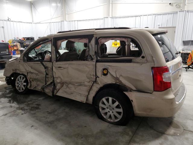 2C4RC1BG1CR237802 - 2012 CHRYSLER TOWN & COU TOURING TAN photo 2