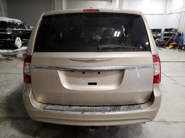 2C4RC1BG1CR237802 - 2012 CHRYSLER TOWN & COU TOURING TAN photo 6
