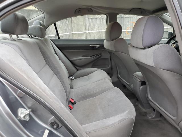 2HGFA16509H356202 - 2009 HONDA CIVIC LX GRAY photo 10