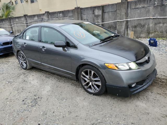 2HGFA16509H356202 - 2009 HONDA CIVIC LX GRAY photo 4