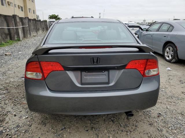 2HGFA16509H356202 - 2009 HONDA CIVIC LX GRAY photo 6