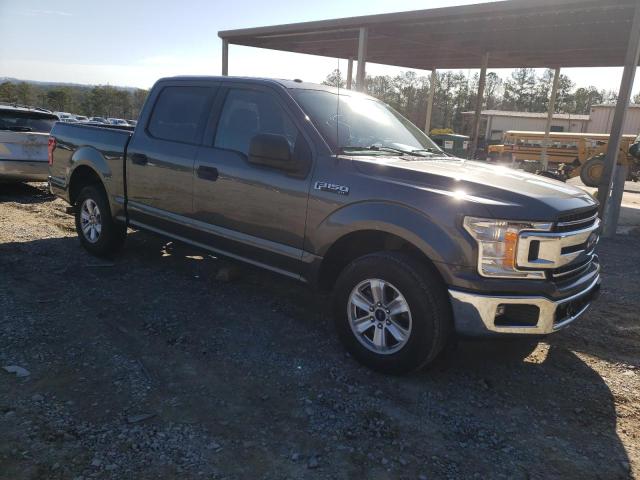 1FTEW1CG0JFC80391 - 2018 FORD F150 SUPERCREW GRAY photo 4