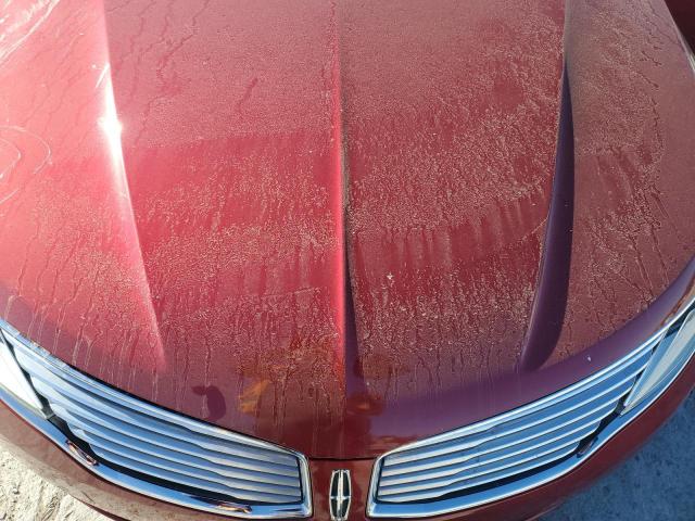 3LN6L2G93DR828367 - 2013 LINCOLN MKZ RED photo 11