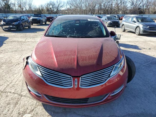 3LN6L2G93DR828367 - 2013 LINCOLN MKZ RED photo 5