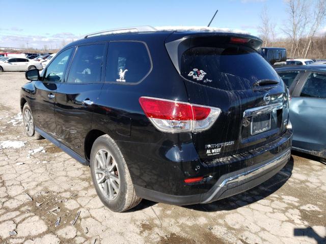 5N1AR2MM8EC600673 - 2014 NISSAN PATHFINDER S BLACK photo 2