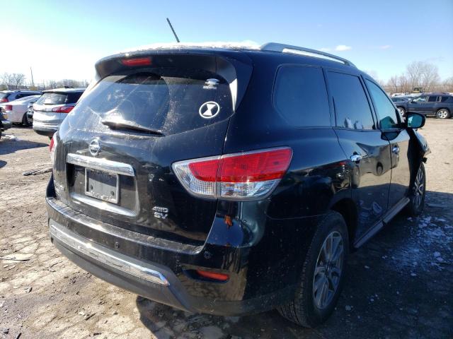 5N1AR2MM8EC600673 - 2014 NISSAN PATHFINDER S BLACK photo 3