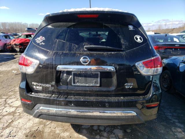 5N1AR2MM8EC600673 - 2014 NISSAN PATHFINDER S BLACK photo 6