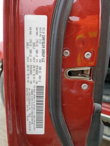 1D7RV1CT2AS144214 - 2010 DODGE RAM 1500 RED photo 12