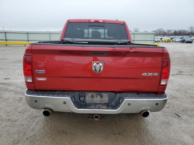 1D7RV1CT2AS144214 - 2010 DODGE RAM 1500 RED photo 6