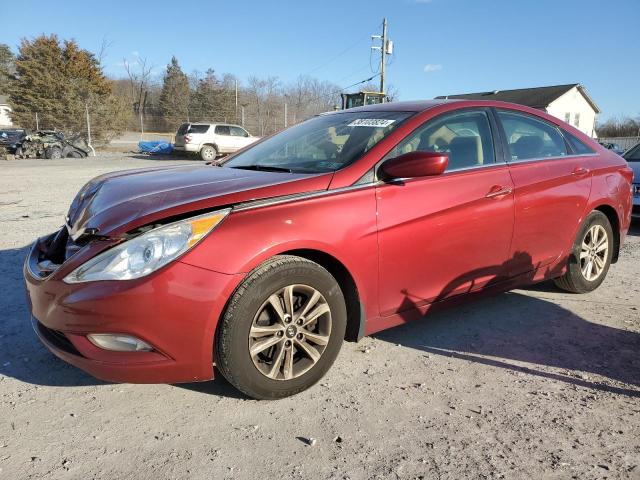 5NPEB4AC9DH566215 - 2013 HYUNDAI SONATA GLS RED photo 1