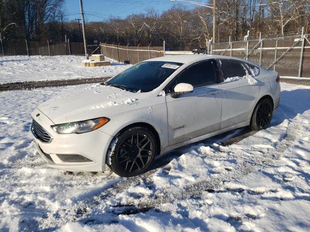 3FA6P0LU7JR274579 - 2018 FORD FUSION SE HYBRID WHITE photo 1