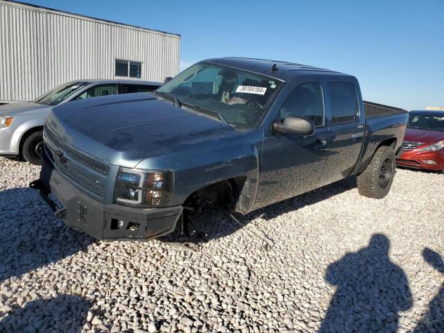 3GCRKSE32AG287855 - 2010 CHEVROLET 1500 SILVE K1500 LT BLUE photo 1