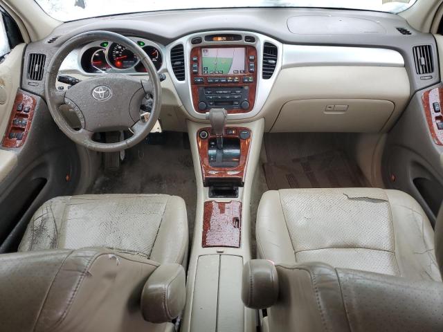 JTEDW21AX60003902 - 2006 TOYOTA HIGHLANDER HYBRID BEIGE photo 8