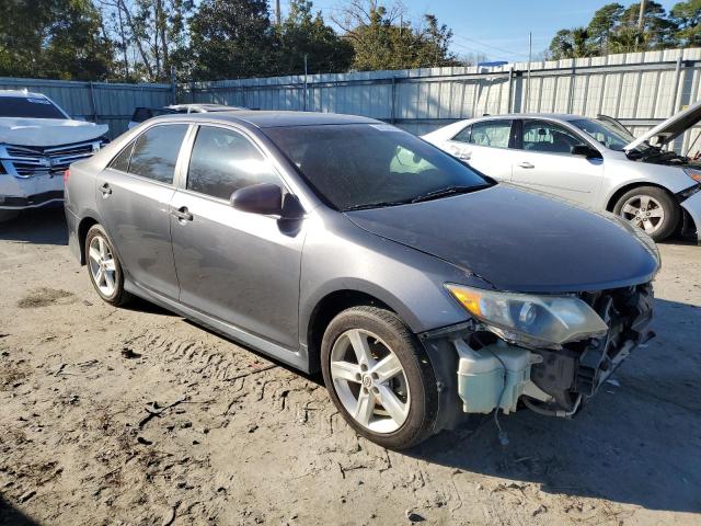 4T1BF1FK0EU358846 - 2014 TOYOTA CAMRY L GRAY photo 4