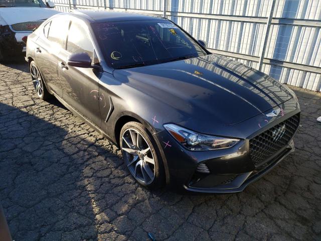 KMTG74LE6MU071342 - 2021 GENESIS G70 GRAY photo 4