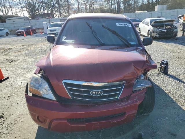 KNDJD735785840087 - 2008 KIA SORENTO EX RED photo 5