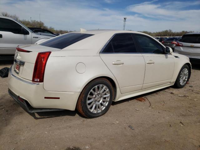 1G6DA5E55C0106404 - 2012 CADILLAC CTS WHITE photo 3