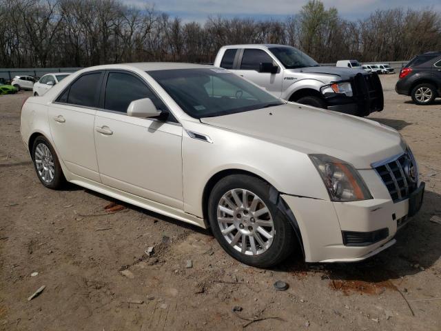 1G6DA5E55C0106404 - 2012 CADILLAC CTS WHITE photo 4