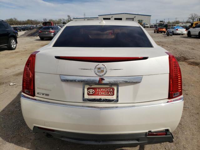 1G6DA5E55C0106404 - 2012 CADILLAC CTS WHITE photo 6