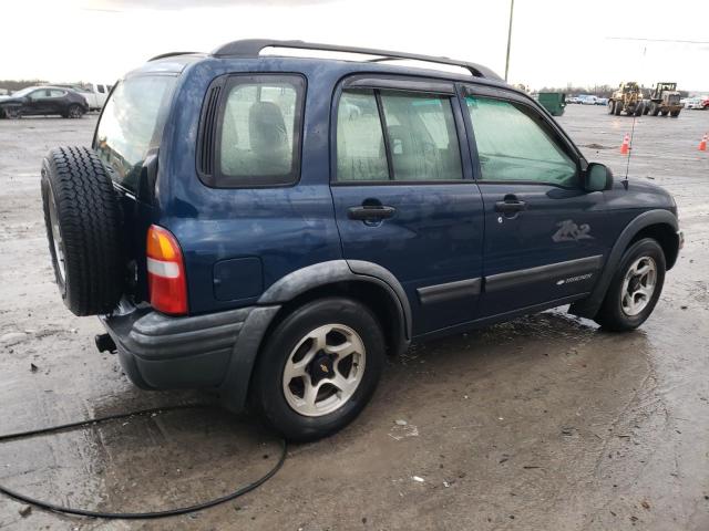 2CNBJ734326930056 - 2002 CHEVROLET TRACKER ZR2 BLUE photo 3