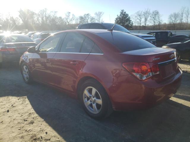 1G1PF5SCXC7196986 - 2012 CHEVROLET CRUZE LT RED photo 2