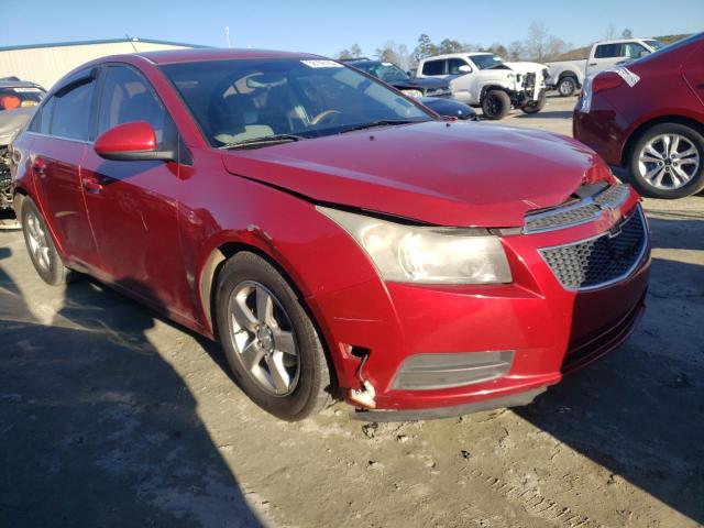 1G1PF5SCXC7196986 - 2012 CHEVROLET CRUZE LT RED photo 4