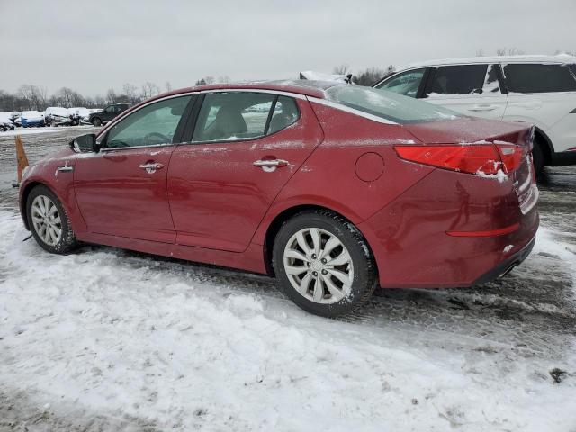 5XXGN4A72EG268413 - 2014 KIA OPTIMA EX RED photo 2