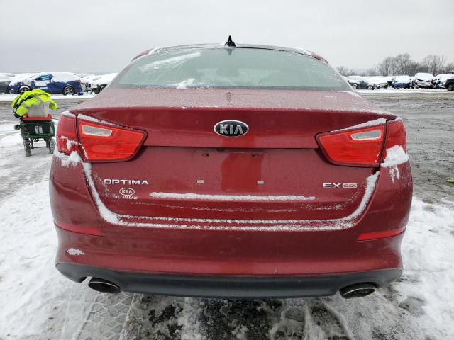 5XXGN4A72EG268413 - 2014 KIA OPTIMA EX RED photo 6