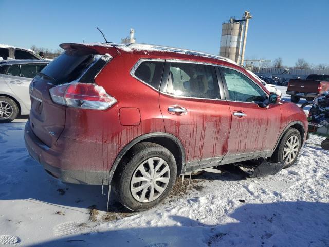 5N1AT2MV2GC849905 - 2016 NISSAN ROGUE S RED photo 3