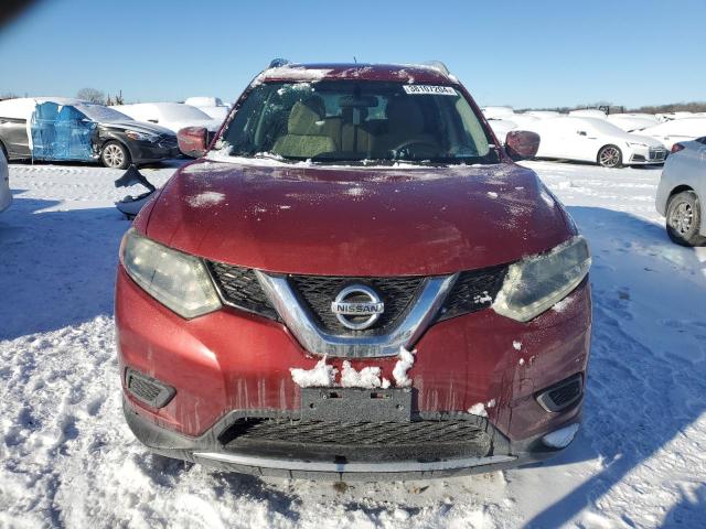 5N1AT2MV2GC849905 - 2016 NISSAN ROGUE S RED photo 5