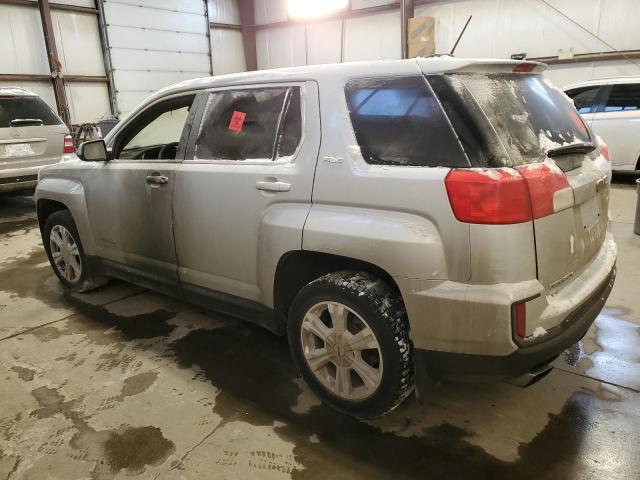 2GKALMEK9H6255881 - 2017 GMC TERRAIN SLE SILVER photo 2