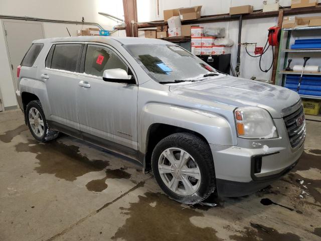 2GKALMEK9H6255881 - 2017 GMC TERRAIN SLE SILVER photo 4