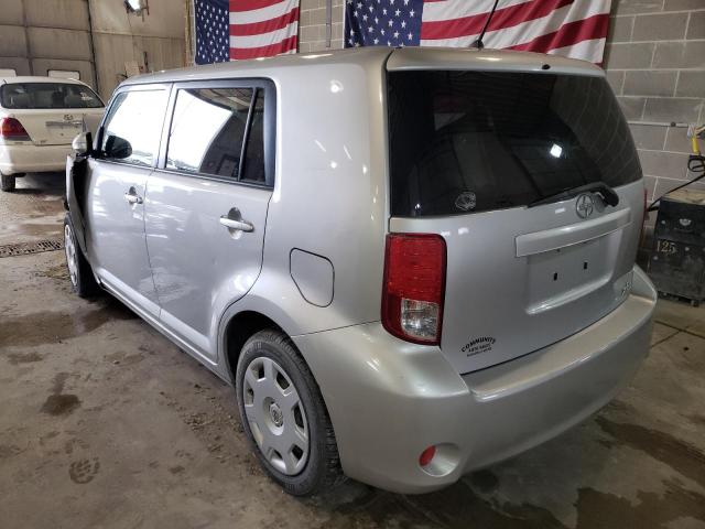 JTLZE4FE3CJ011810 - 2012 TOYOTA SCION XB Gümüş fotoğraf 3