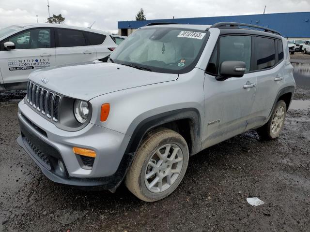 ZACNJDD11MPN31346 - 2021 JEEP RENEGADE LIMITED SILVER photo 1