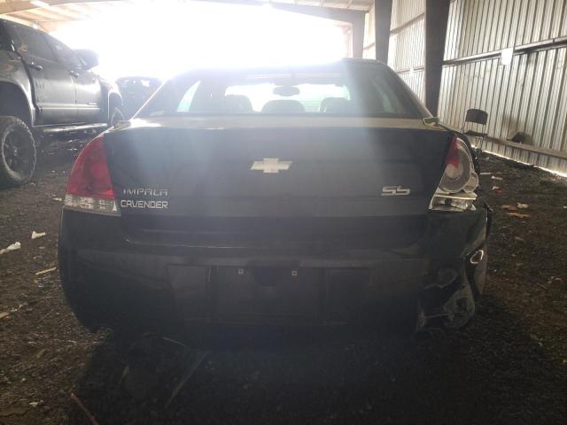 2G1WD58C189115016 - 2008 CHEVROLET IMPALA SUPER SPORT BLACK photo 6