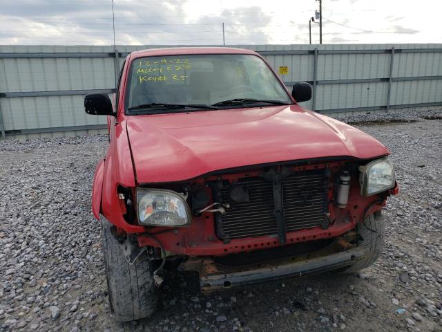 5TEGN92N34Z379062 - 2004 TOYOTA TACOMA DOUBLE CAB PRERUNNER RED photo 5
