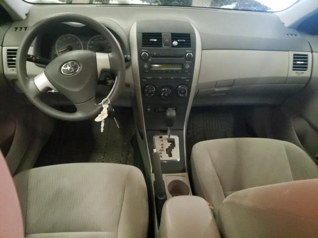 2T1BU4EE2AC418592 - 2010 TOYOTA COROLLA BASE SILVER photo 8