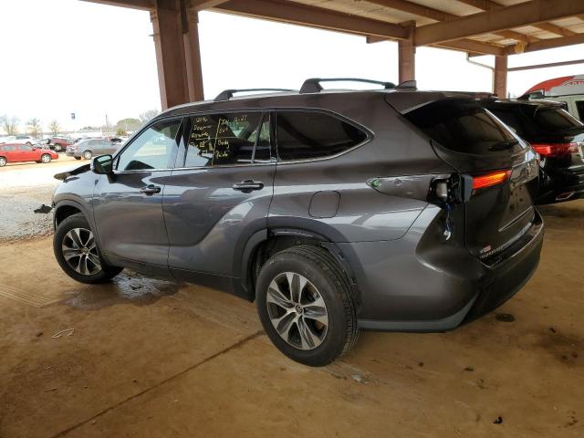 5TDGZRBH8NS587001 - 2022 TOYOTA HIGHLANDER XLE 灰色 照片 2
