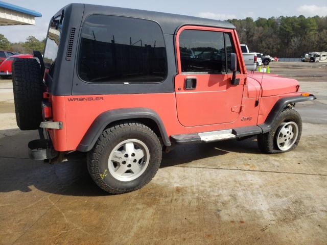 1J4FY29S2SP212289 - 1995 JEEP WRANGLER / SE RED photo 3