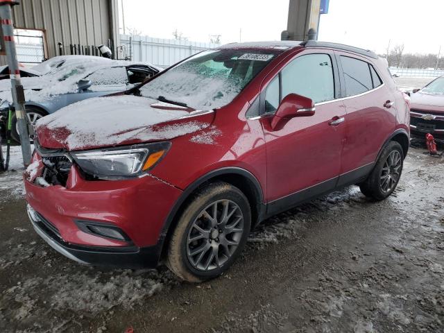 KL4CJ2SB4KB774953 - 2019 BUICK ENCORE SPORT TOURING RED photo 1