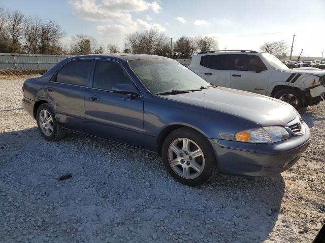 1YVGF22D525268499 - 2002 MAZDA 626 ES BLUE photo 4