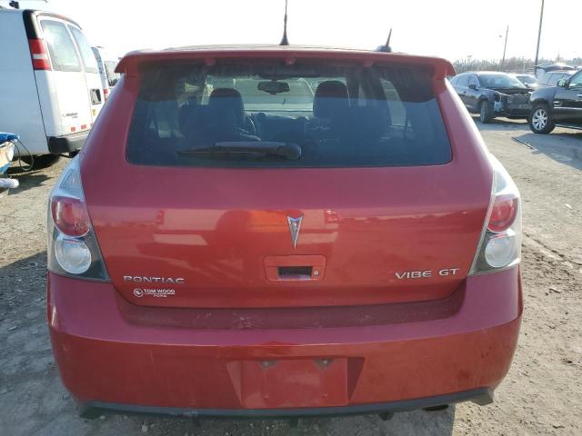 5Y2SR67079Z431208 - 2009 PONTIAC VIBE GT RED photo 6