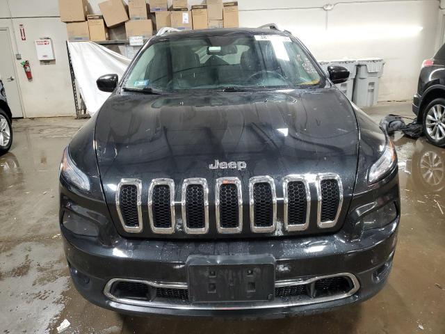 1C4PJMDS7EW256896 - 2014 JEEP CHEROKEE LIMITED GRAY photo 5