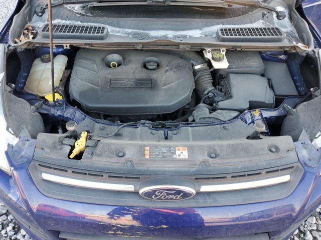 1FMCU9G99EUC24177 - 2014 FORD ESCAPE SE BLUE photo 12