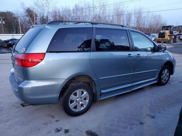 5TDZA23C14S078196 - 2004 TOYOTA SIENNA CE BLUE photo 3