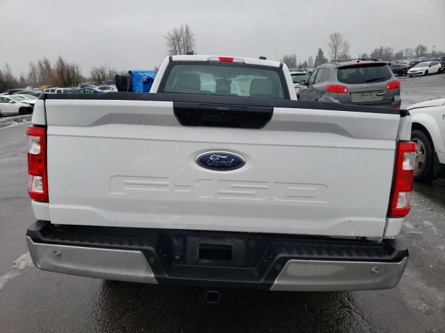 1FTMF1C56MKD70053 - 2021 FORD F150 WHITE photo 6